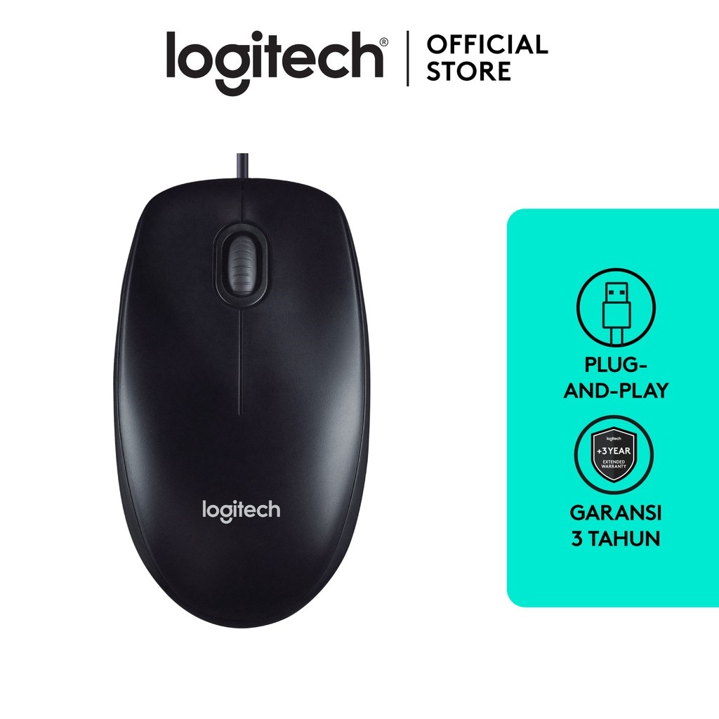 Mouse Logitech USB M100R