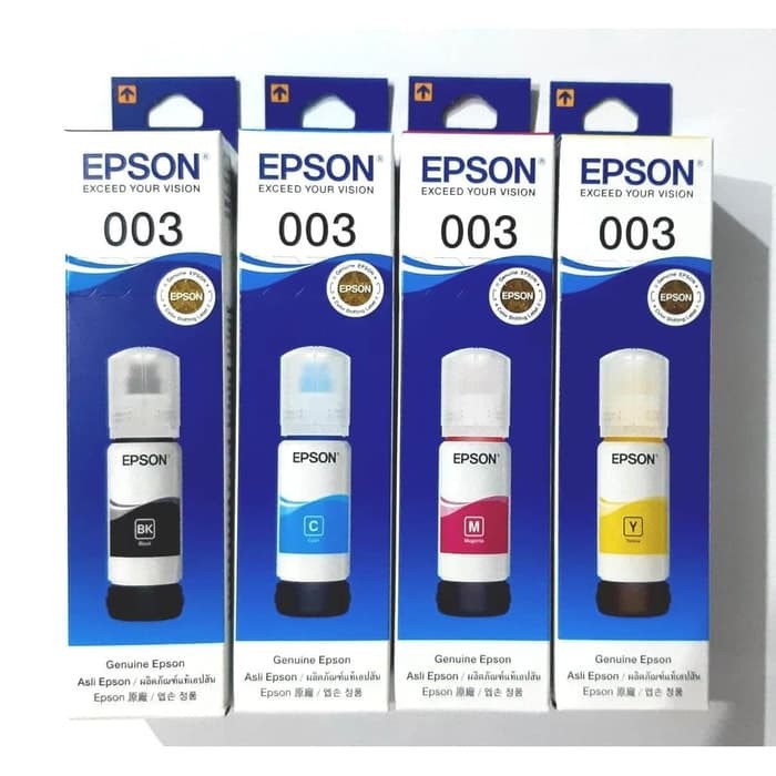 TINTA EPSON 003 CMYK