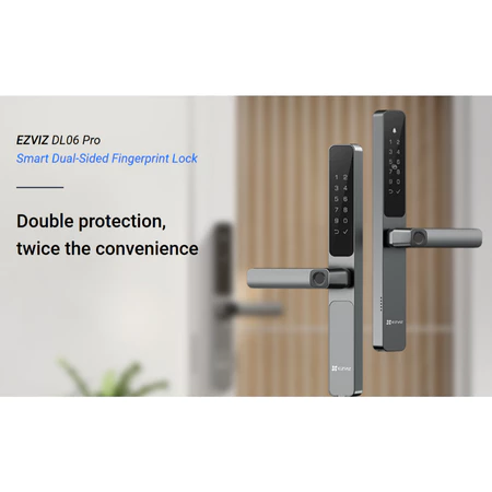 Ezviz DL06 Pro Smart Door Home Dual sided Fingeprint Lock