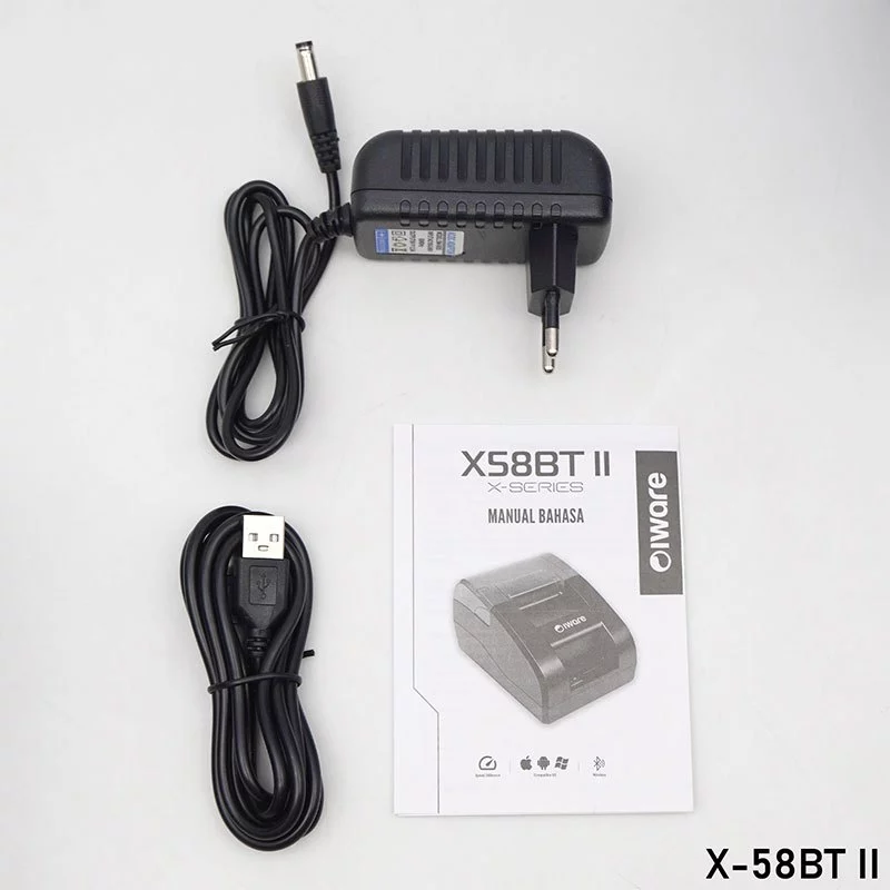 Printer Thermal Bluetooth Iware X58BT II 58mm Multi Device