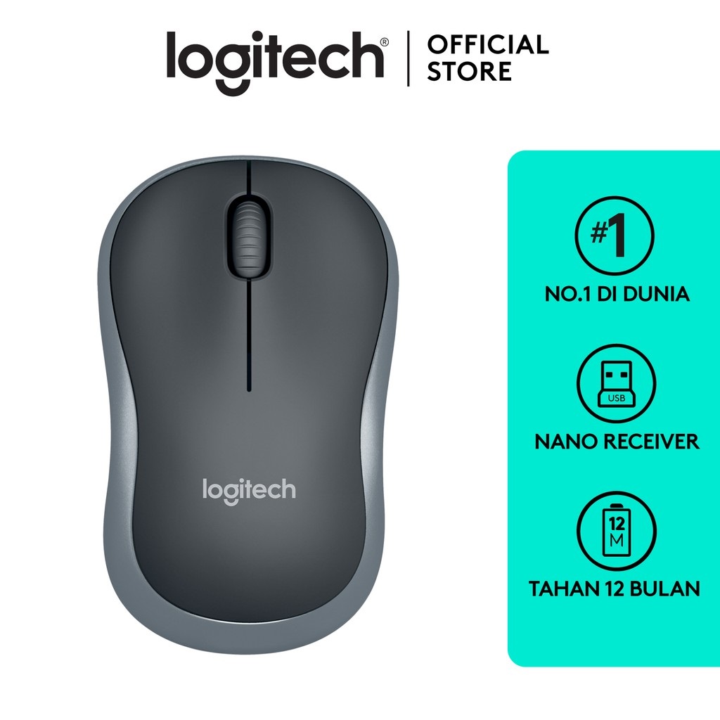 Mouse Logitech Wireless M185