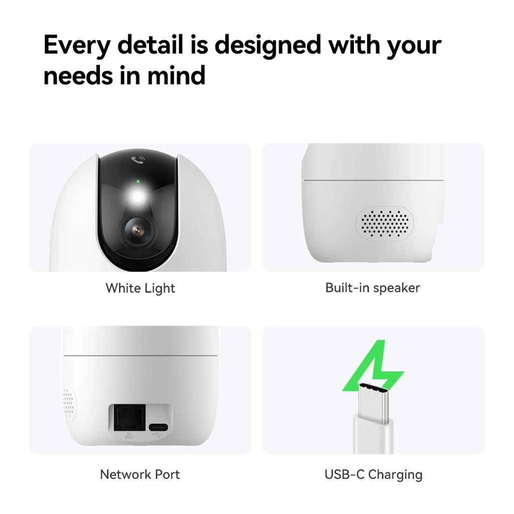 IMOU Ranger 2 Pro 5MP Kamera Smart CCTV Indoor Wi-Fi 6 Dual Band One Touch Call Spotlight