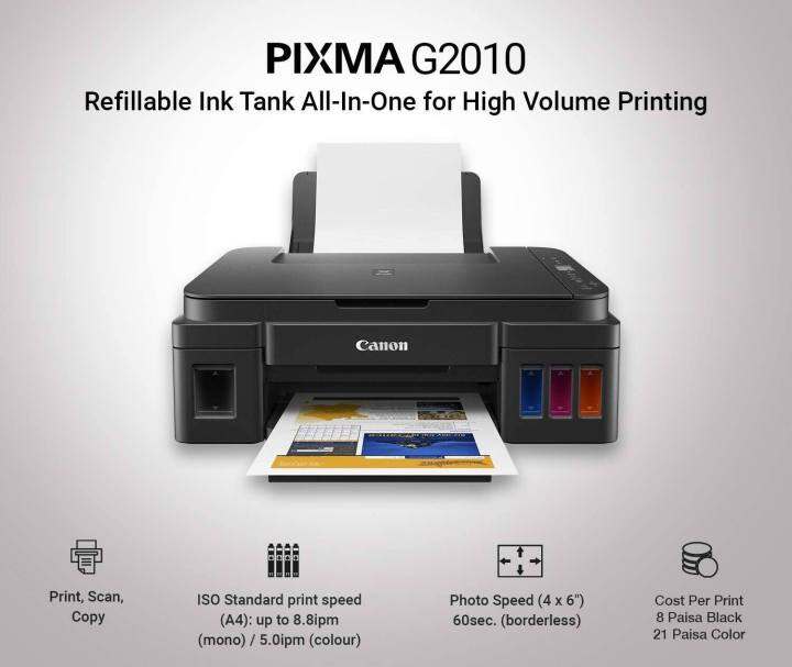Canon G2010 - Ink Tank All In One Print Scan Copy
