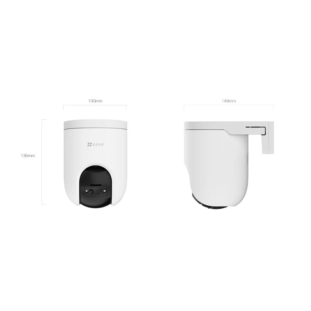 Ezviz H8c Pro 5MP 3K Smart Home Pan & Tilt IP Camera CCTV Outdoor