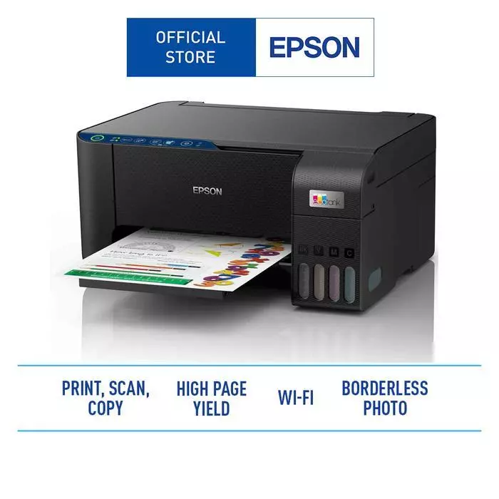 Epson Printer L3251 - Print Scan Copy Wireless