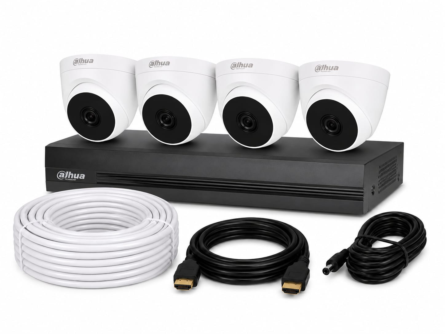 Paket CCTV  Dahua 2MP Smart IR|4 KAMERA|HDD 1 TB