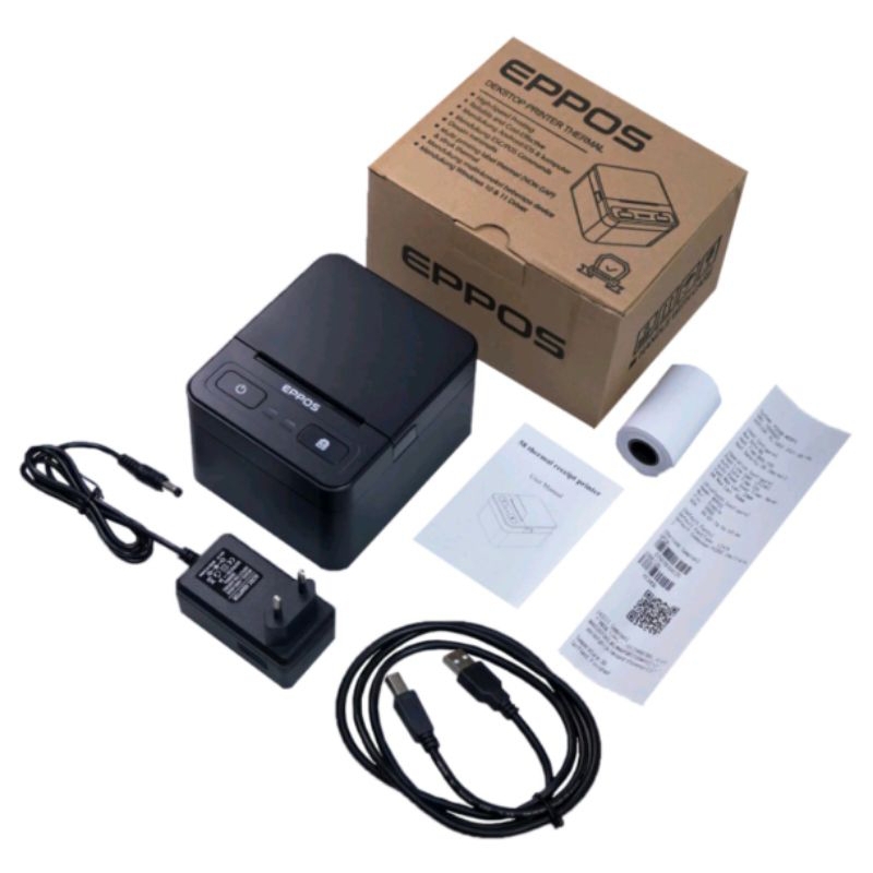 Printer Thermal EPPOS 58mm EP58L - USB BT Support Windows Android
