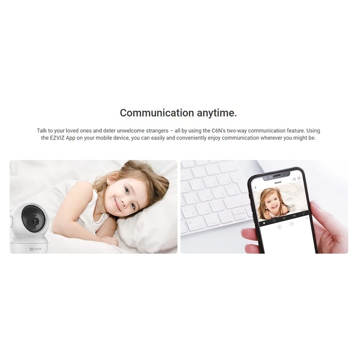 Ezviz C6N 2MP Smart Wifi Pan Tilt IP Camera CCTV Indoor 1080p