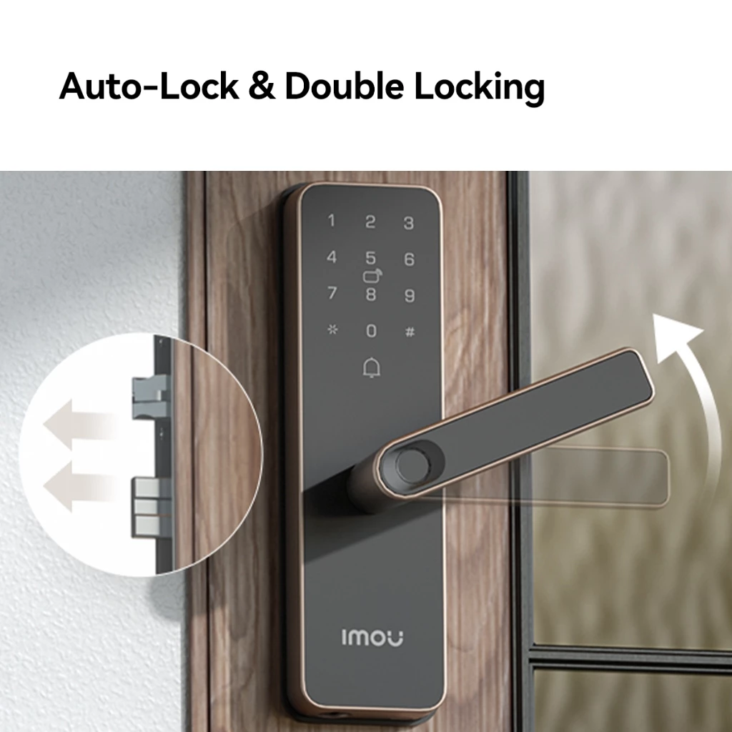 IMOU K1S W Smart Door Lock Fingerprint PIN Wi-Fi Aluminum Alloy Body