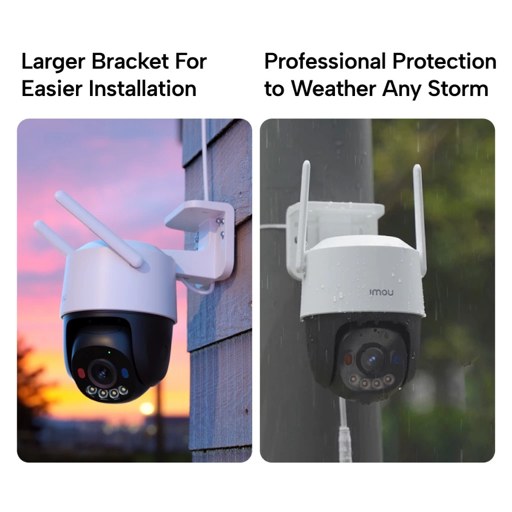 IMOU Cruiser SC 5MP Kamera Smart CCTV Wi-Fi 6 Outdoor Color Night Vision Strobo Merah Biru Weatherproof