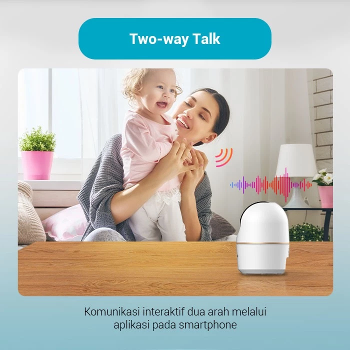 Dahua Hero A1 Series DH-H3A | Kamera CCTV WI-FI Indoor 3MP Pan & Tilt Human Detection CCTV Wifi Pet Detection