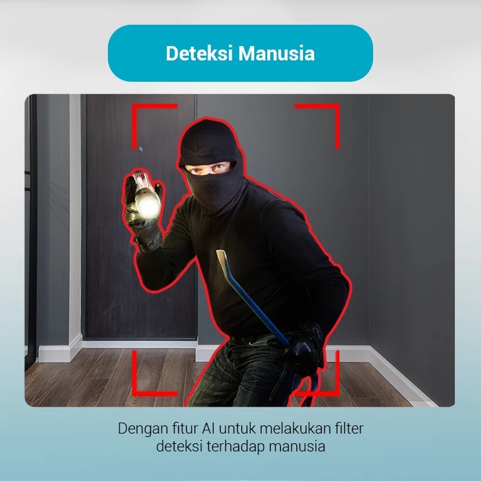 Dahua Hero A1 Series DH-H3A | Kamera CCTV WI-FI Indoor 3MP Pan & Tilt Human Detection CCTV Wifi Pet Detection