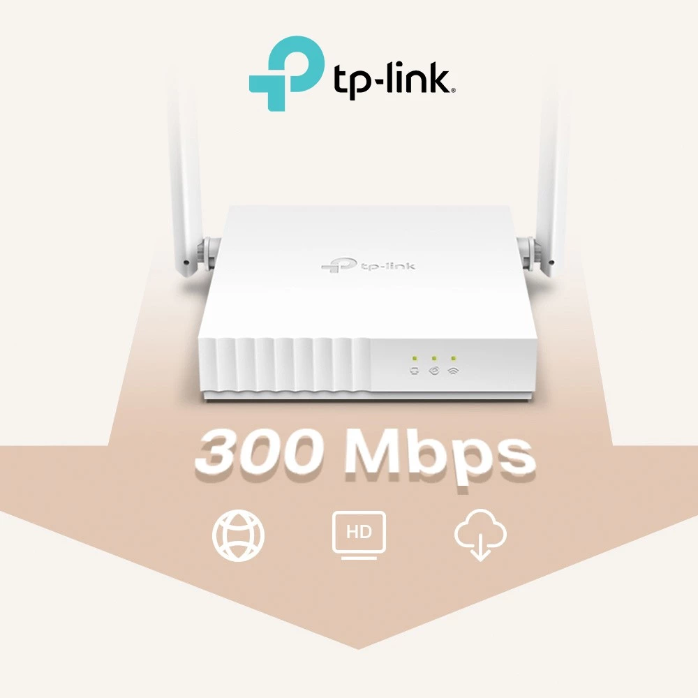 TP-Link | TL-WR820N  | N300 WiFi Router | Wireless Router | 300Mbps | Dual Antenna | Guest Network | IPTV | IPv6 | Access Point