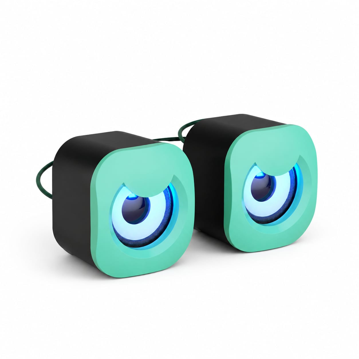 Robot RS180 Speaker USB Multimedia Portable RGB Light