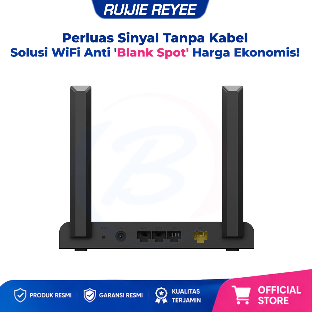 Ruijie RG-EW300N Router Wireless 300Mbps Smart Home Mesh WiFi 4 2.4GHz